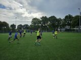 Vierde training S.K.N.W.K. 1 en 2 seizoen 2023-2024 (13/111)